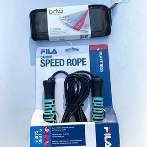 NWT Bundle Fila Speed Jump Rope & Bala Resistance Bands